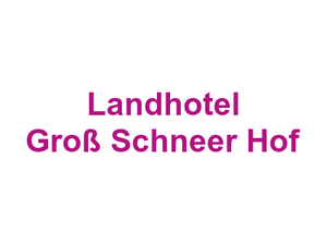 Landhotel          Groß Schneer Hof Logo