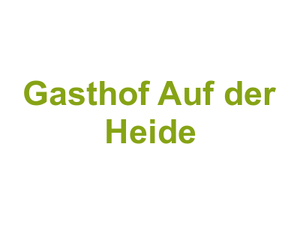 Gasthof Auf der Heide Logo