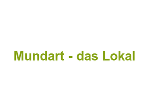 Mundart - das Lokal Logo