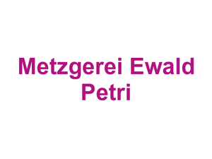 Metzgerei Ewald Petri Logo