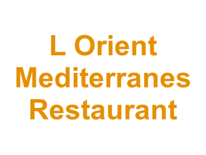 L' Orient Mediterranes Restaurant Logo