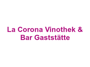 La Corona Vinothek & Bar Gaststätte Logo