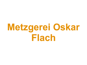 Metzgerei Oskar Flach Logo