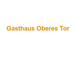 Gasthaus Oberes Tor Logo