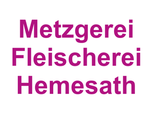 Metzgerei Fleischerei Hemesath Logo