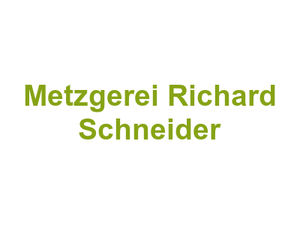 Metzgerei Richard Schneider Logo