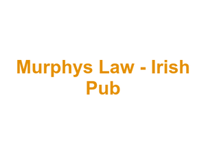 Murphy's Law - Irish Pub Logo