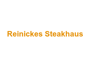 Reinickes Steakhaus Logo