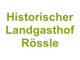 Historischer Landgasthof Rössle Logo
