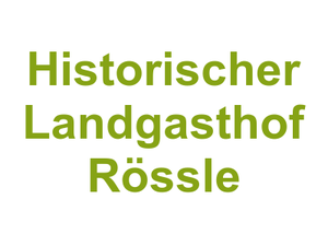 Historischer Landgasthof Rössle Logo