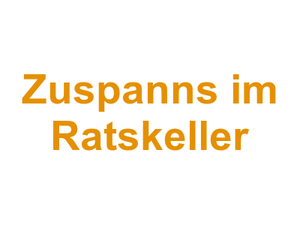 Zuspann's im Ratskeller Logo