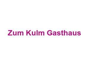 Zum Kulm Gasthaus Logo