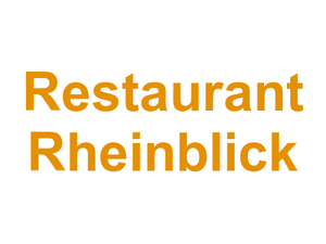 Restaurant Rheinblick Logo