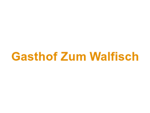 Gasthof Zum Walfisch Logo