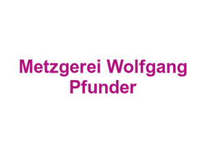 Metzgerei Wolfgang Pfunder Logo