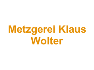 Metzgerei Klaus Wolter Logo