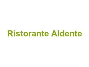 Ristorante Aldente Logo