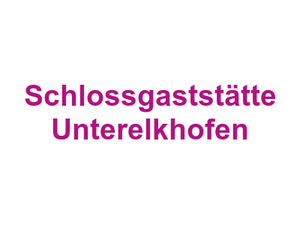 Schlossgaststätte Unterelkhofen Logo