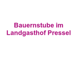 Bauernstube im  Landgasthof Pressel Logo