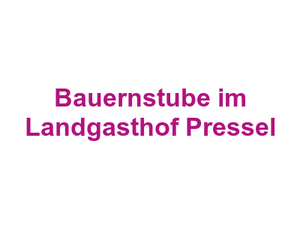 Bauernstube im  Landgasthof Pressel Logo