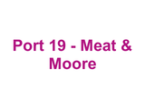 Port 19 - Meat & Moore Logo