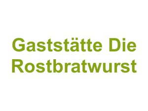 Gaststätte Die Rostbratwurst Logo