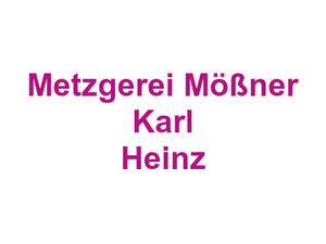 Metzgerei Mößner Karl Heinz Logo