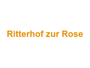 Ritterhof zur Rose Logo