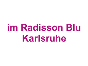 Rhapsody Restaurant im Radisson Blu Karlsruhe Logo