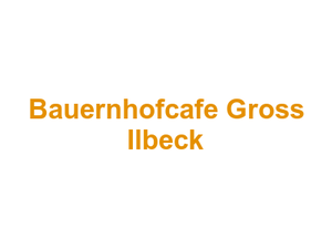 Bauernhofcafe Gross Ilbeck Logo