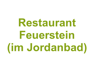 Restaurant Feuerstein (im Jordanbad) Logo
