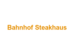 Bahnhof Steakhaus Logo