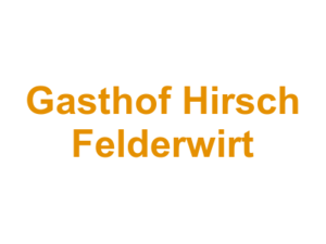Gasthof Hirsch Felderwirt Logo