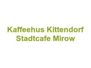 Kaffeehus Kittendorf Stadtcafe Mirow Logo