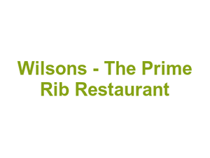 Wilson's - The Prime Rib Restaurant Logo