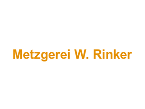 Metzgerei W. Rinker Logo