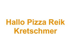 Hallo Pizza Reik Kretschmer Logo