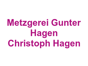 Metzgerei Gunter Hagen  Christoph Hagen Logo