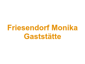 Friesendorf Monika Gaststätte Logo