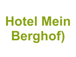 Mein Steakhouse (im Hotel "Mein Berghof") Logo