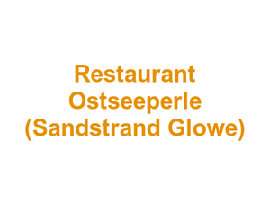 Restaurant Ostseeperle (Sandstrand Glowe) Logo