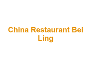 China Restaurant Bei Ling Logo