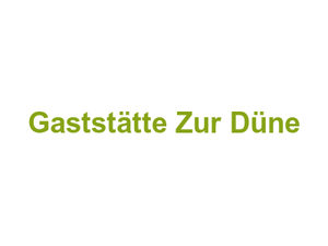 Gaststätte Zur Düne Logo