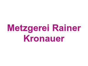 Metzgerei Rainer Kronauer Logo