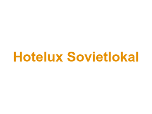 Hotelux Sovietlokal Logo