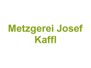 Metzgerei Josef Kaffl Logo