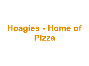 Hoagíe's - Home of Pizza Logo