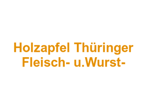 Metzgerei Fleischerei Holzapfel Thüringer Fleisch- u.Wurst- Logo