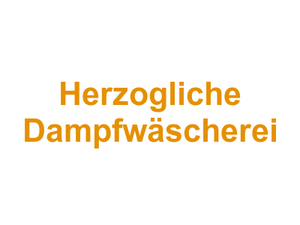 Restaurant & Café Herzogliche Dampfwäscherei Logo