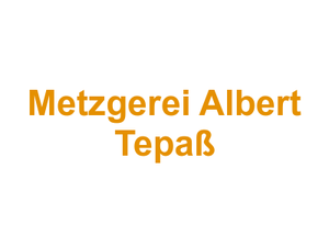 Metzgerei Albert Tepaß Logo